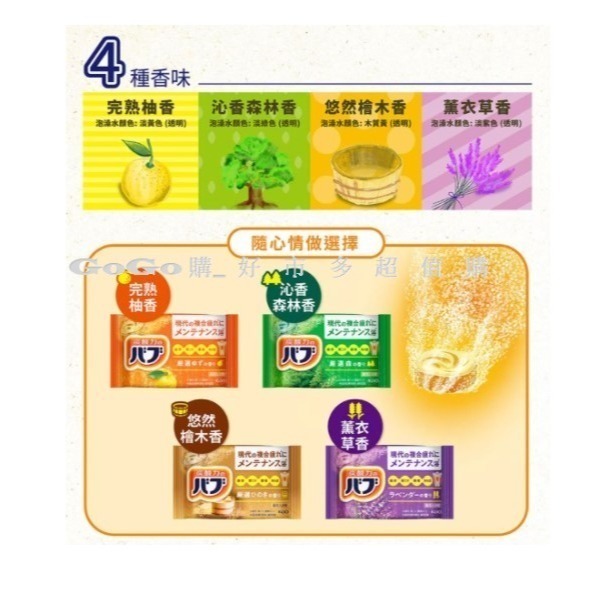 現貨 COSTCO 好市多 花王 BUB 碳酸泡澡錠 40公克 X 20入 X 4盒 泡澡錠 泡澡球 香氛錠 入浴錠-細節圖3