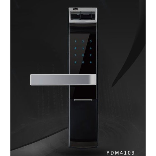 【YALE耶魯電子鎖】YDM4109A 熱感觸控 指紋/密碼/鑰匙-細節圖2