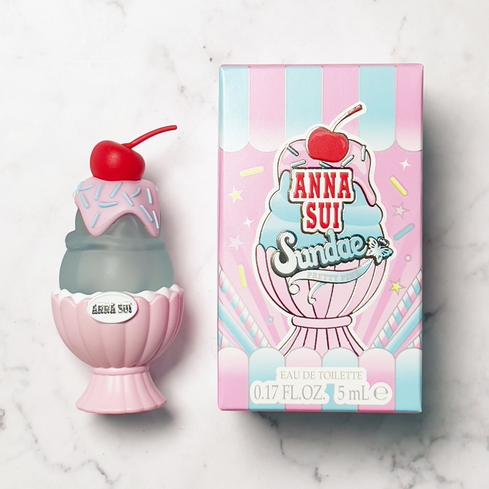 【超激敗】ANNA SUI 果漾聖代 淡香水 粉紅柚惑 5ML 小香 沾式  安娜蘇-細節圖2
