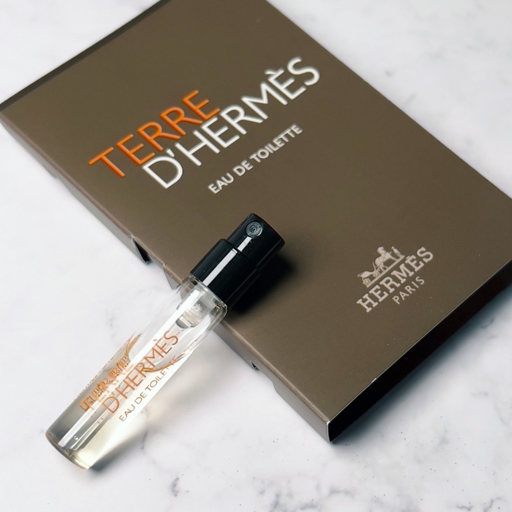 【超激敗】Hermes  愛馬仕 大地 男性淡香水 2ML 噴式 試香 原廠針管 Terre DHermes-細節圖3