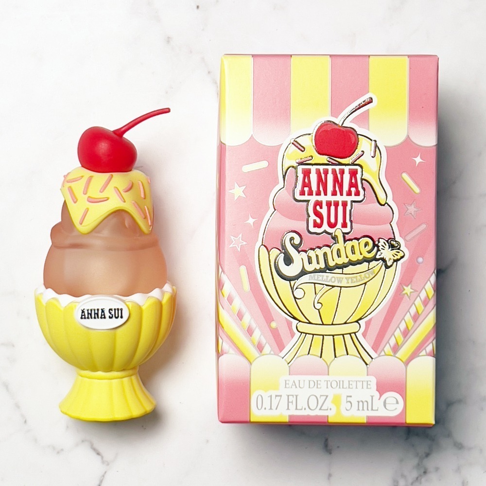 【超激敗】ANNA SUI 果漾聖代 淡香水 樂夏百香 5ML 小香 沾式 安娜蘇-細節圖2