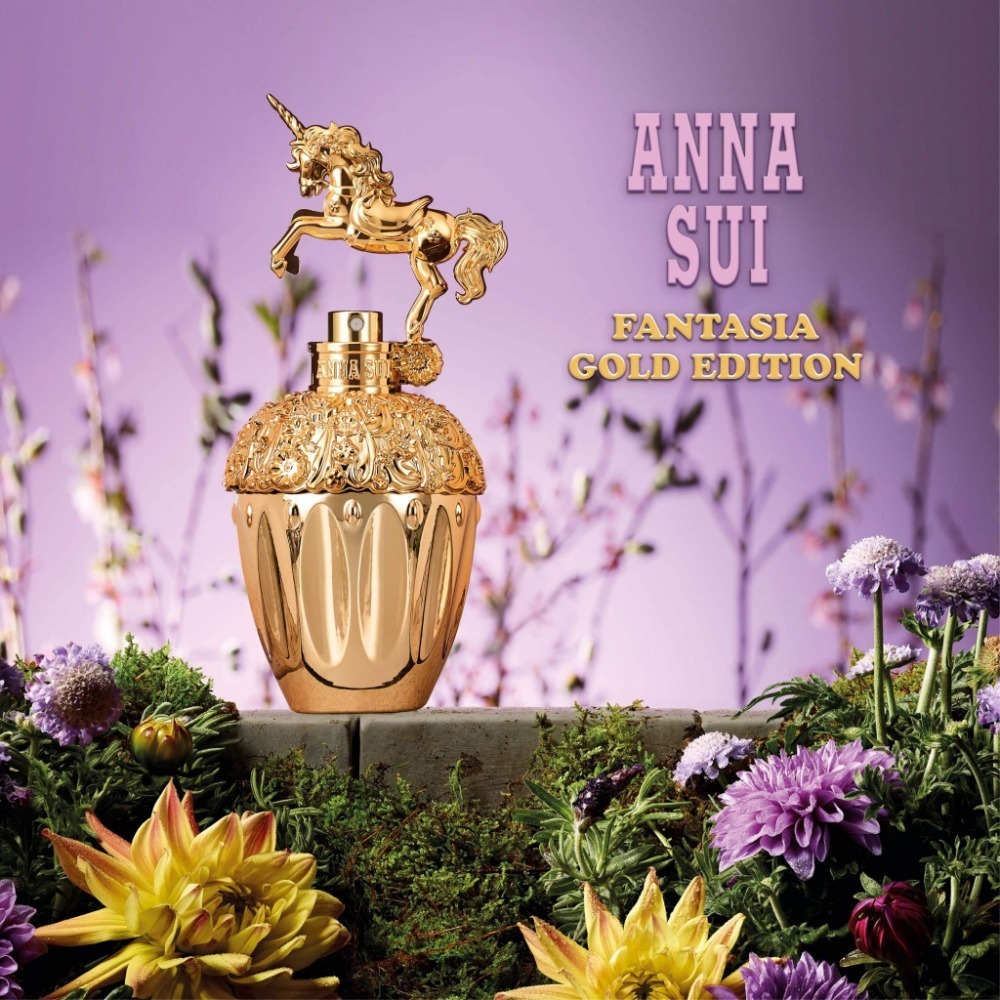 【超激敗】ANNA SUI 安娜蘇 童話金色獨角獸 女性淡香水 50ML-細節圖2