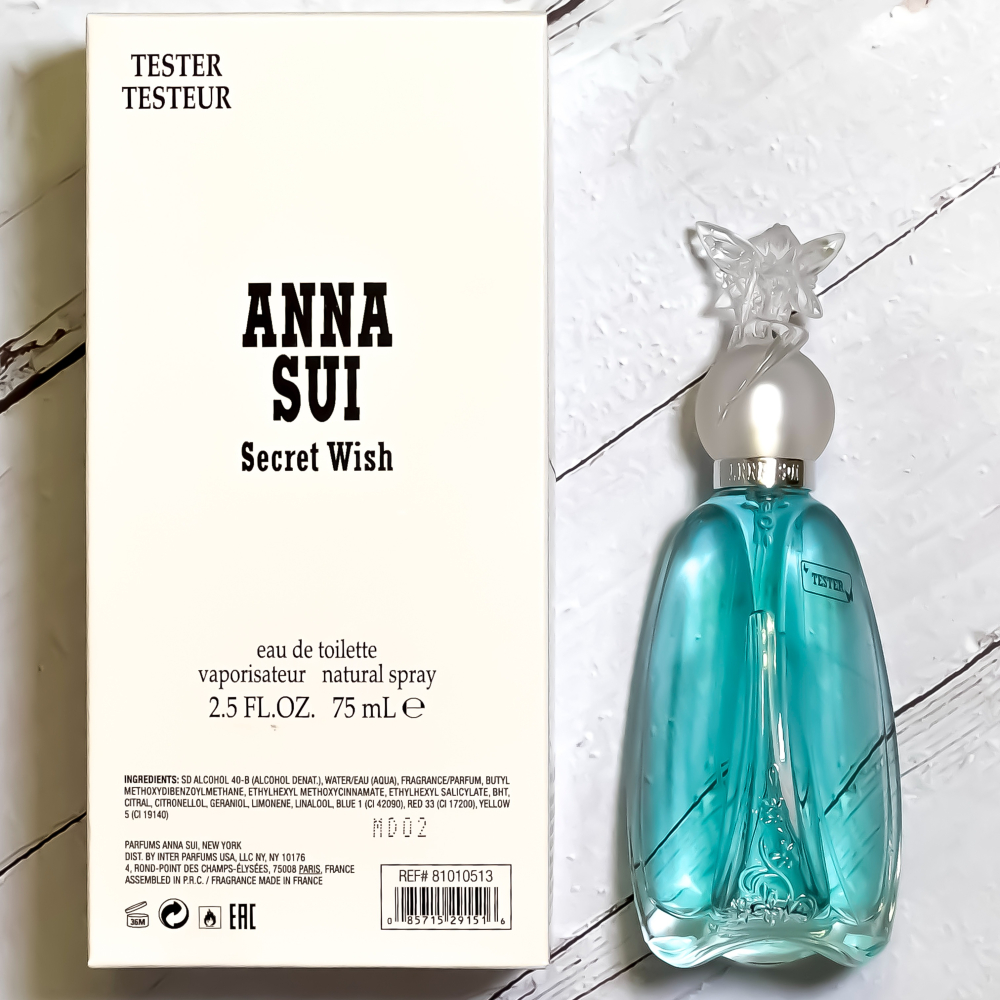 【超激敗】Anna Sui 安娜蘇 許願精靈 Tester 75ML Secret Wish-細節圖2