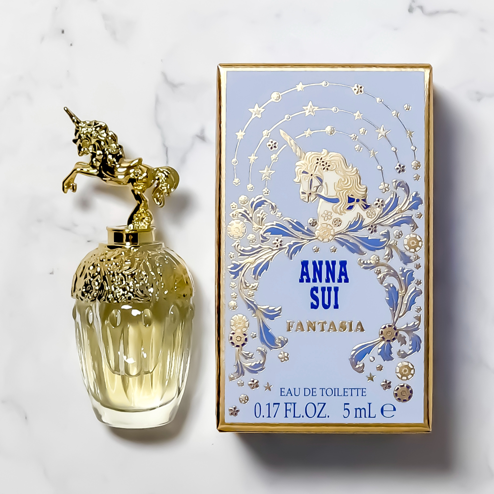 【超激敗】Anna Sui Fantasia 安娜蘇 童話 獨角獸 淡香水 5ML 小香-細節圖2