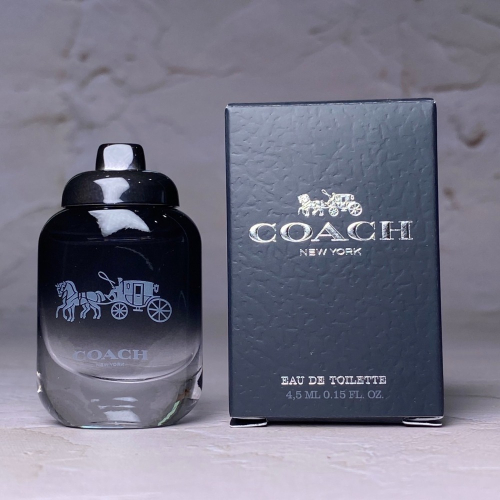 【超激敗】Coach 時尚經典 男性淡香水 4.5ML 小香 沾式 New York FOR MEN