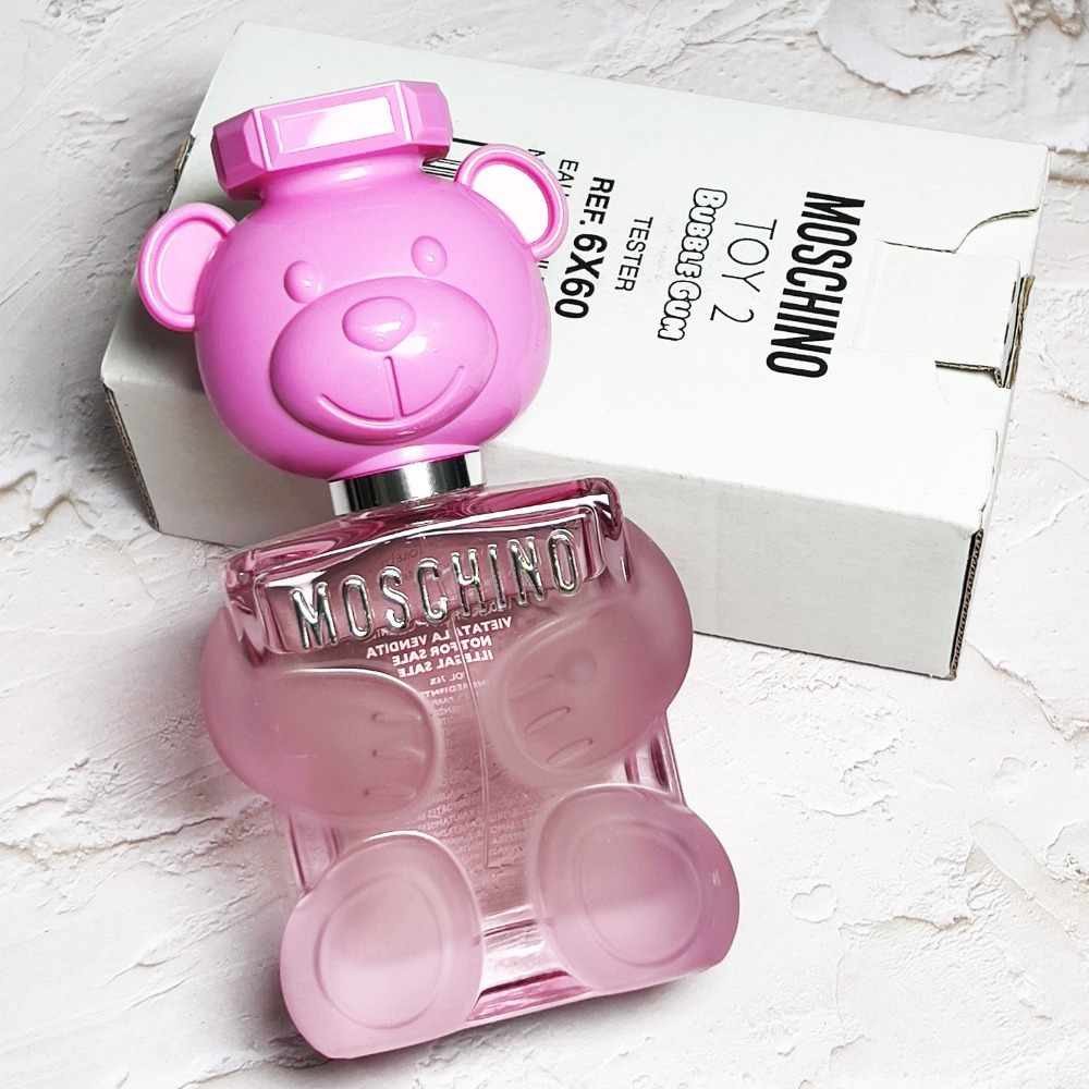 【超激敗】MOSCHINO 泡泡熊 女性淡香水 TESTER  100ML Bubble Gum-細節圖3