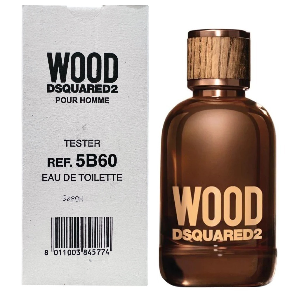 【超激敗】DSQUARED2 WOOD 天性 男性淡香水 TESTER 100ML-細節圖4