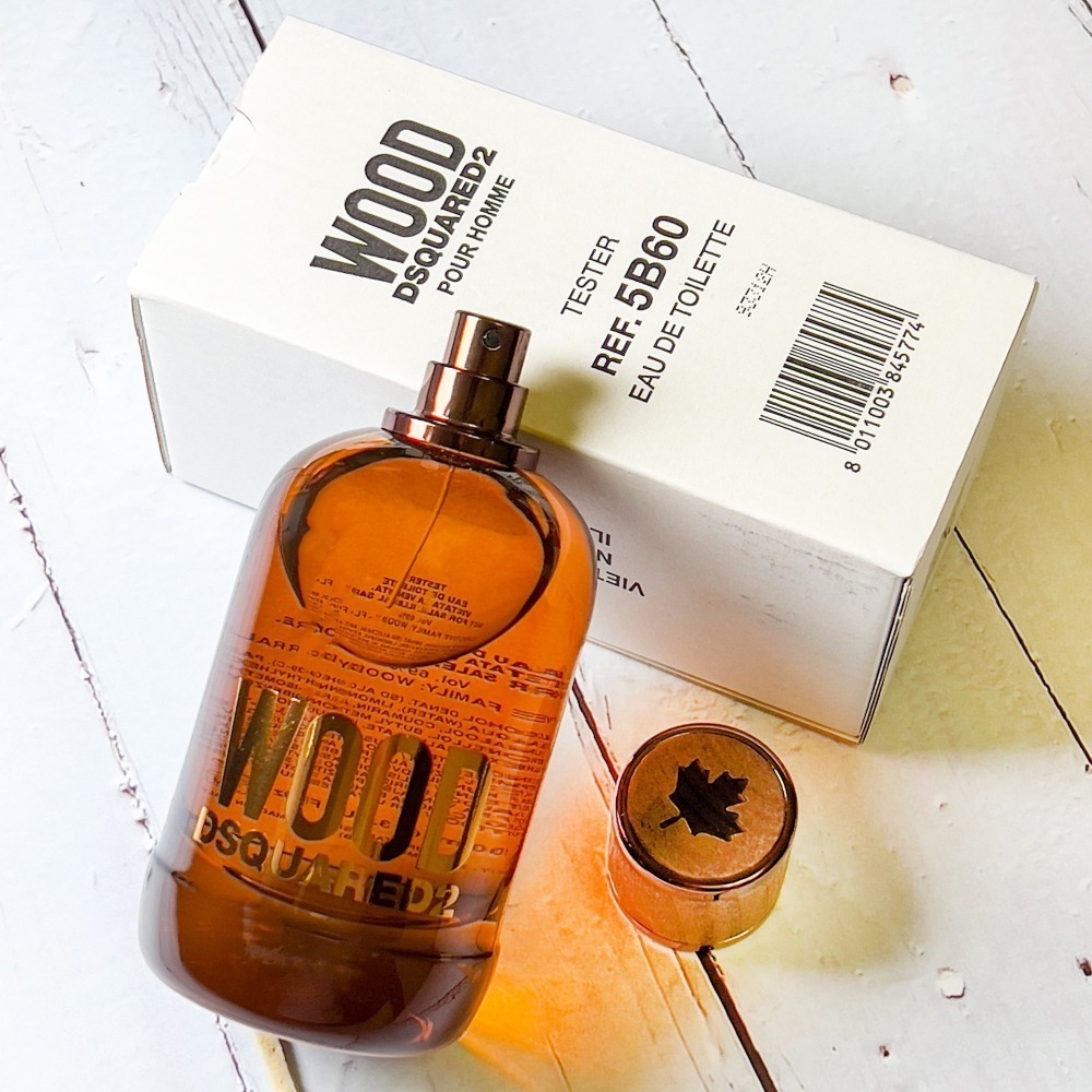 【超激敗】DSQUARED2 WOOD 天性 男性淡香水 TESTER 100ML-細節圖2