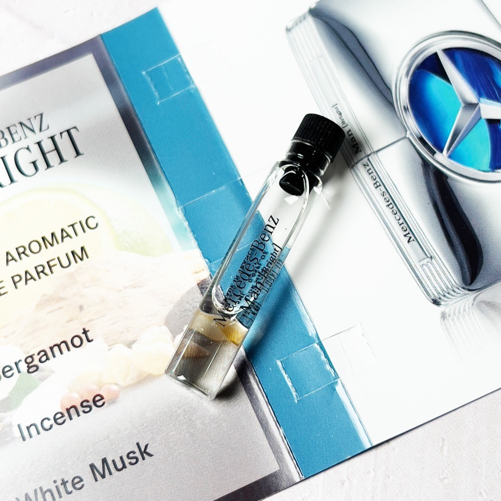 【超激敗】賓士 銀霧冰泉 男性淡香精 1ML 噴式 (原廠試管/針管) Mercedes Benz-細節圖2