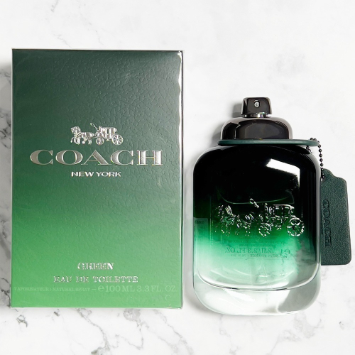 【超激敗】Coach 時尚都會 男性淡香水 40ML 60ML 100ML Green