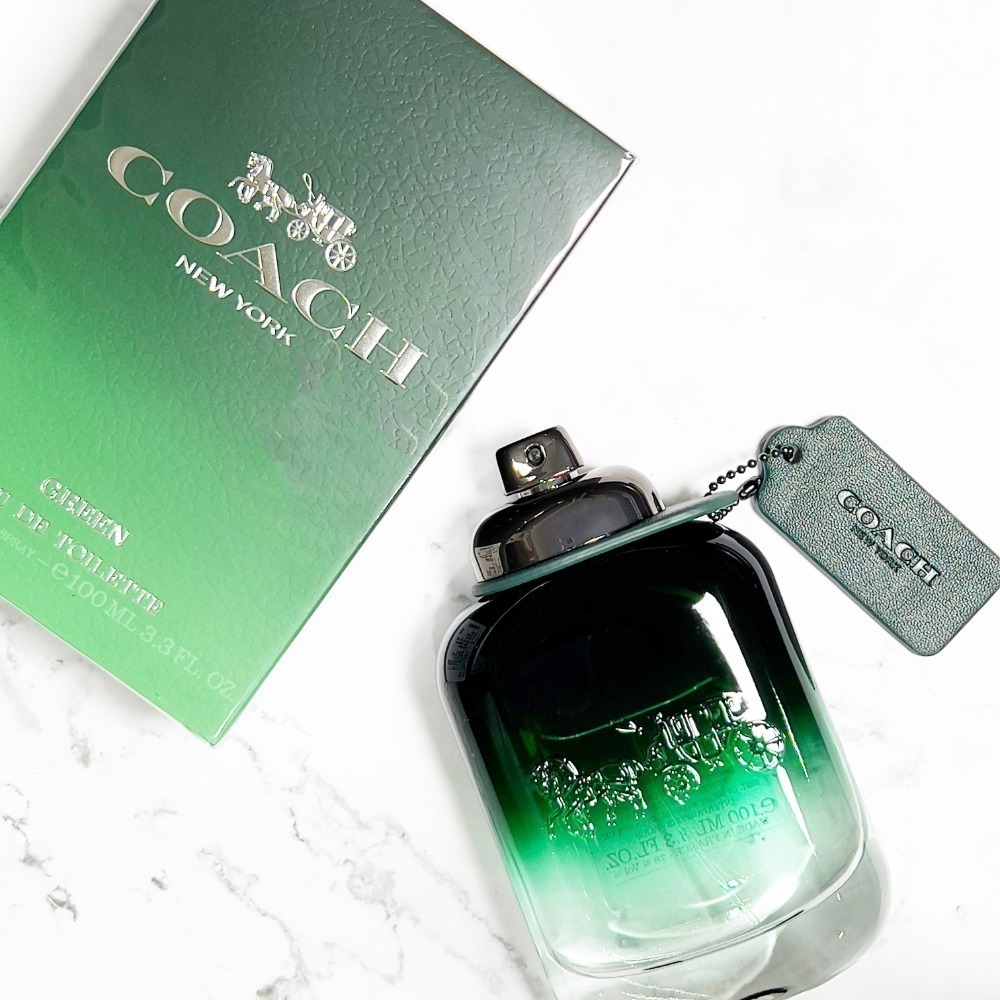 【超激敗】Coach 時尚都會 男性淡香水 40ML 60ML 100ML  Green-細節圖3