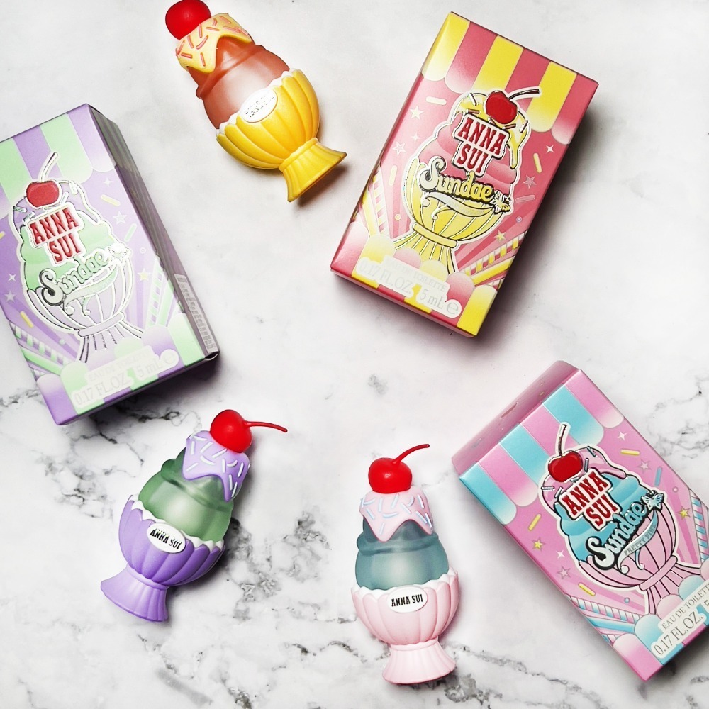 【超激敗】ANNA SUI 果漾聖代 淡香水 戀愛紫檸  5ML 小香 沾式  安娜蘇-細節圖3
