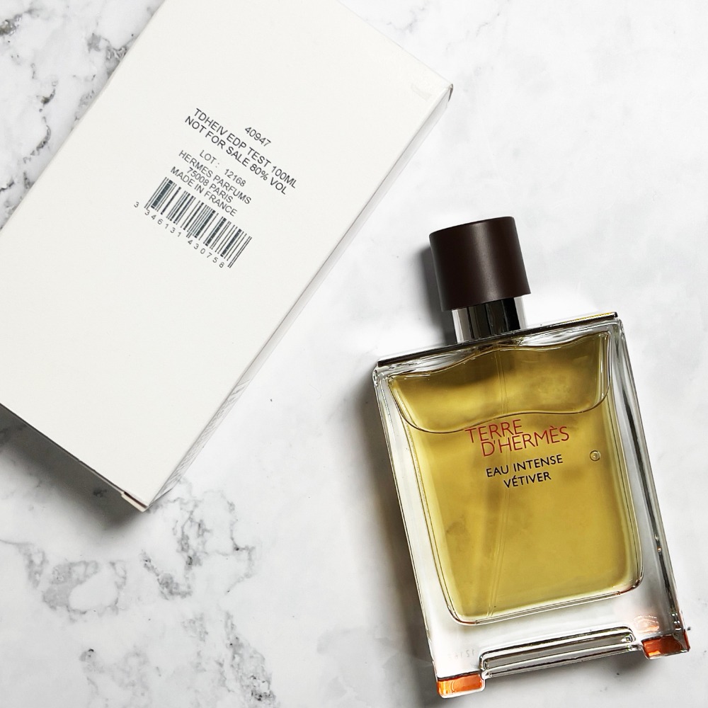 【超激敗】Hermes 愛馬仕 大地 馥郁香根草 男性淡香精 TESTER 100ML Vetiver-細節圖3