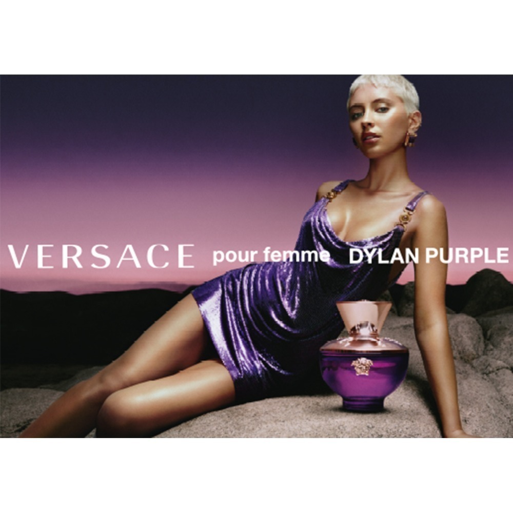 【超激敗】VERSACE 凡賽斯 狄倫紫 女性淡香精 30ML 100ML Dylan Purple 狄倫-細節圖3