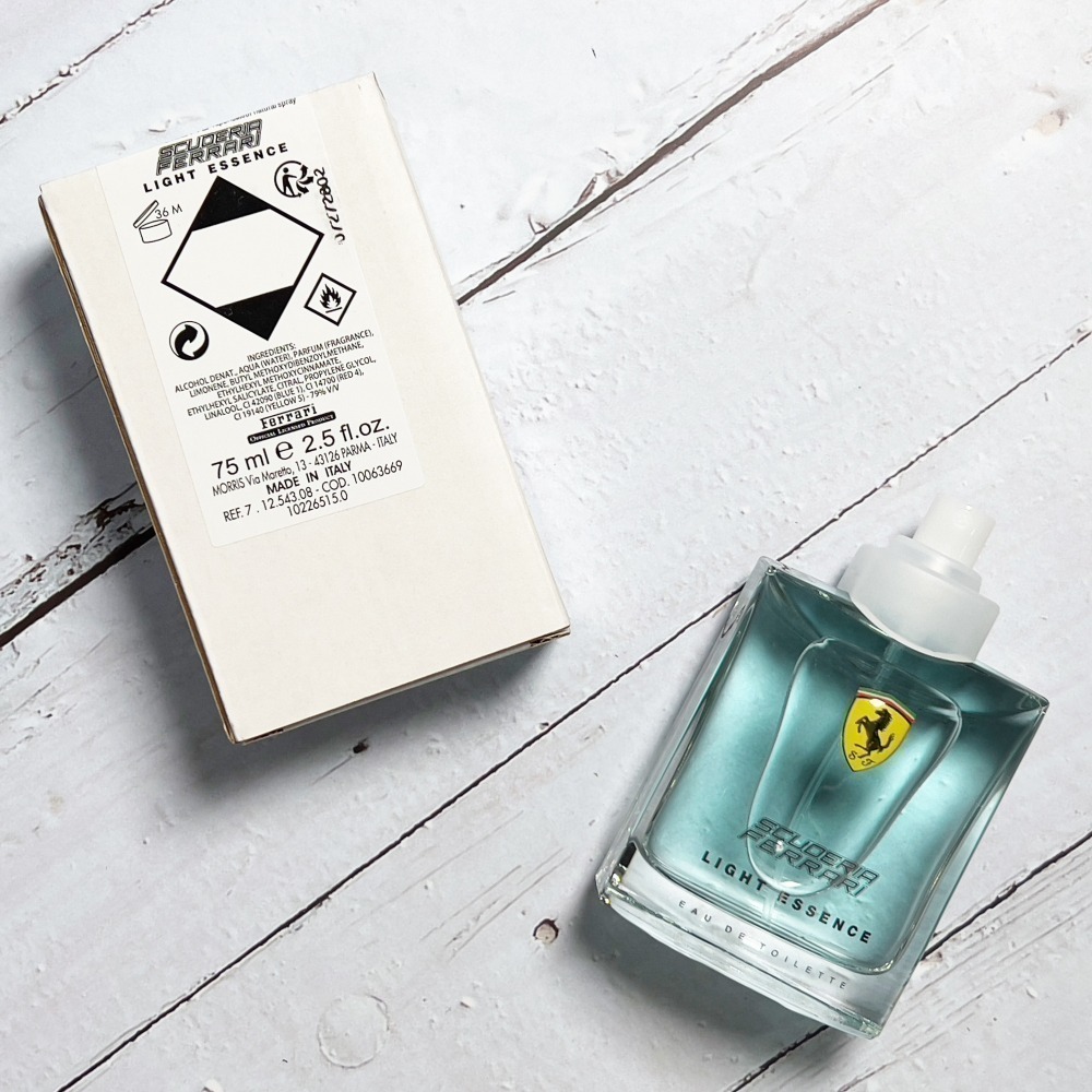 【超激敗】Ferrari 法拉利 氫元素 中性淡香水 TESTER 75ML Light essence-細節圖2