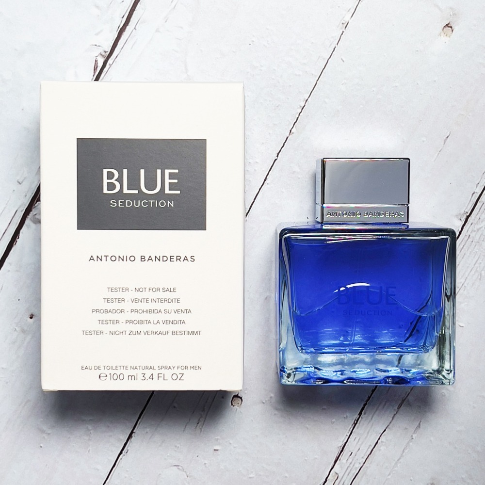 【超激敗】Antonio Banderas 藍色誘惑 男性淡香水 TESTER 100ML 安東尼奧 班德拉斯-細節圖2