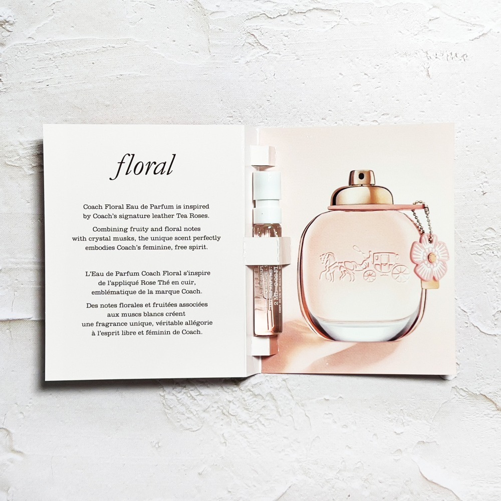 【超激敗】Coach Floral 芙洛麗 女性淡香精 2ML 噴式 試香 原廠針管-細節圖2
