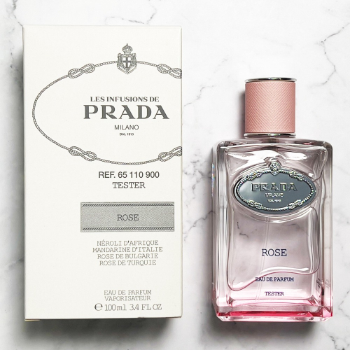 【超激敗】PRADA 玫瑰精粹 女性淡香精 TESTER 100ML Infusion de Rose