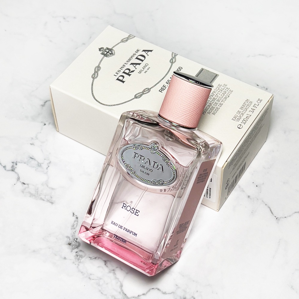 【超激敗】PRADA 玫瑰精粹 女性淡香精 TESTER 100ML Infusion de Rose-細節圖3