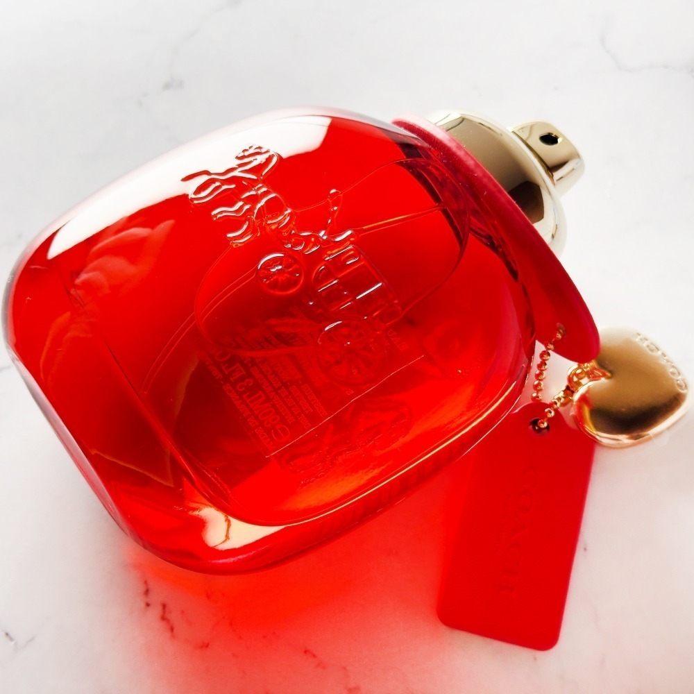 【超激敗】COACH 時尚戀紅 LOVE 女性淡香精 TESTER  90ml-細節圖3