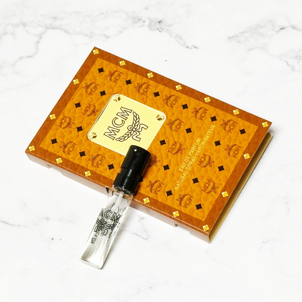 【超激敗】MCM 雙肩包造型 中性淡香精 1.5ML 噴式 原廠試管 針管-細節圖2