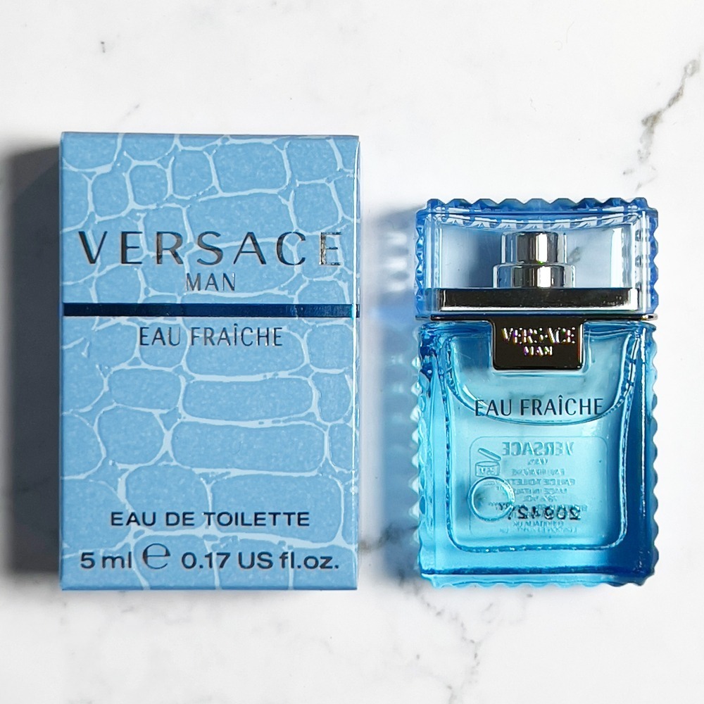 【超激敗】Versace 凡賽斯 雲淡風輕 男性淡香水 5ML 小香  Eau Fraiche-細節圖3