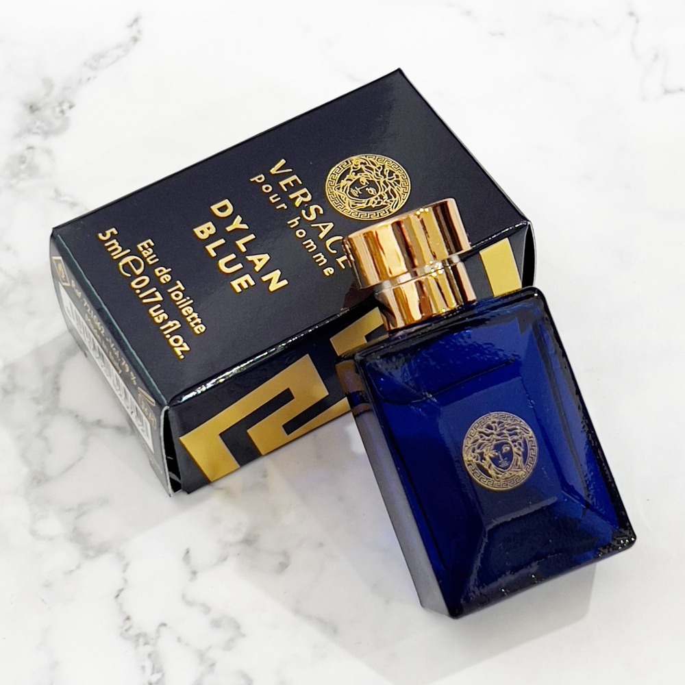 【超激敗】VERSACE 凡賽斯 狄倫 正藍 男性淡香水 5ML 小香 Dylan Blue-細節圖3
