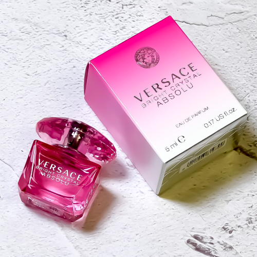 【超激敗】VERSACE 凡賽斯 絕對 香戀水晶 女性淡香精 5ML 小香 BRIGHT CRYSTAL ABSOLU