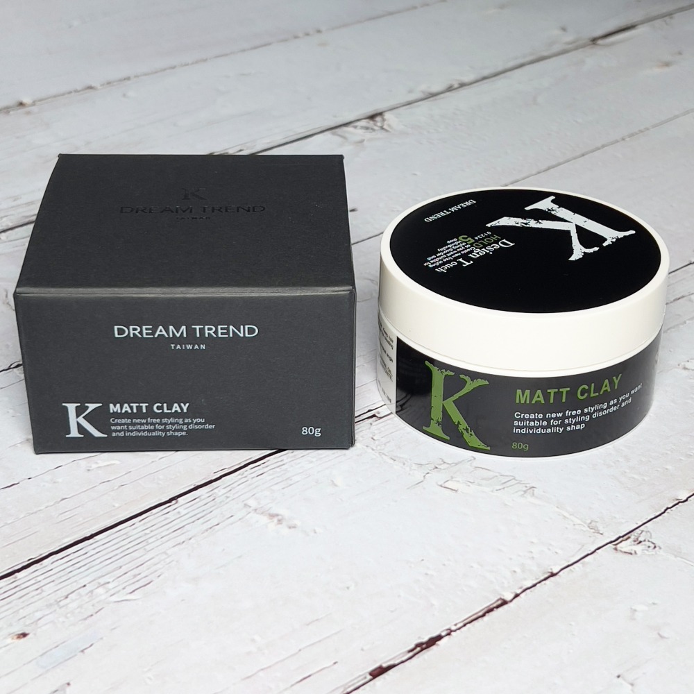 【超激敗】DREAM TREND 凱夢 K髮泥 80G 髮蠟 乾髮泥 輕爽無油光 精緻 無光澤-細節圖2