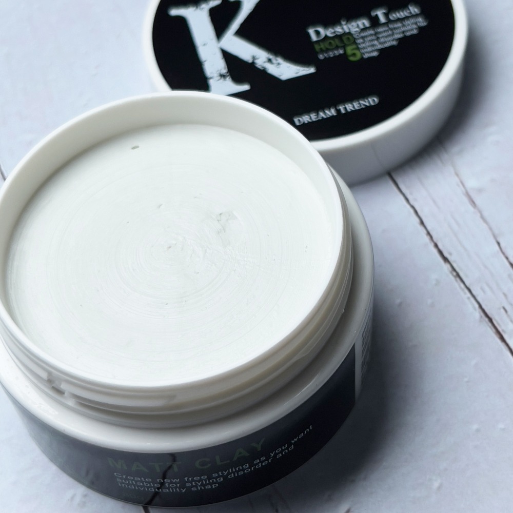 【超激敗】DREAM TREND 凱夢 K髮泥 80G 髮蠟 乾髮泥 輕爽無油光 精緻 無光澤-細節圖3