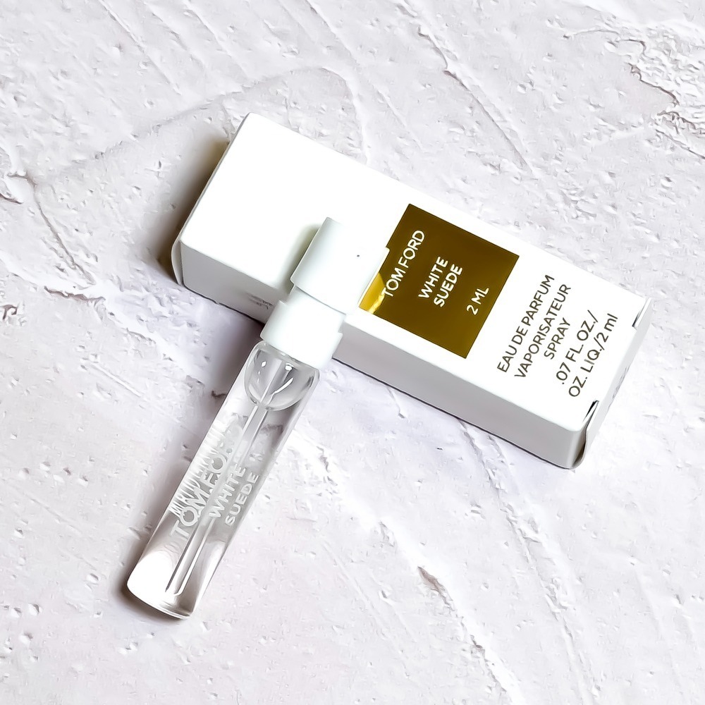 【超激敗】Tom Ford 私人調香系列 白麝香 淡香精 2ML 噴式 試管 針管 White Suede-細節圖2