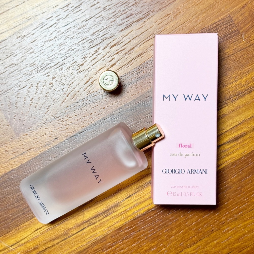 【超激敗】Armani My Way Floral 晨露清新版 女性淡香精 15ml 噴式 隨身香-細節圖2