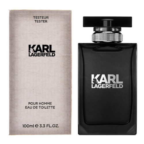 【超激敗】KARL LAGERFELD 卡爾 同名 時尚 男性淡香水 TESTER 100ML 卡爾 拉格斐