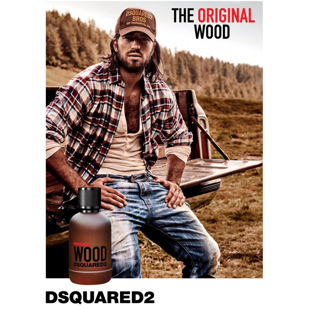 超激敗】Dsquared2 野蠻天性男性淡香精禮盒100ML + 30ML Original Wood