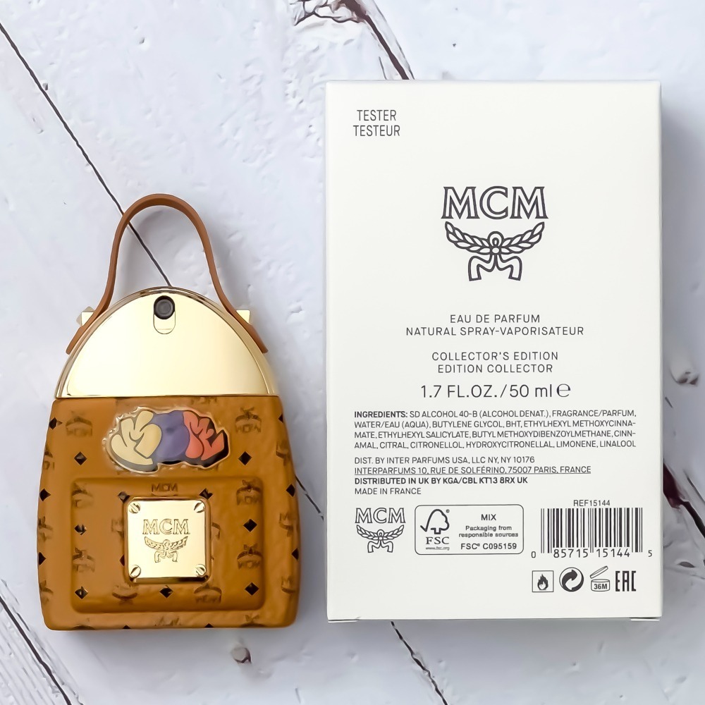 【超激敗】MCM 雙肩包造型 淡香精 TESTER 50ML SAMBYPEN 聯名限定款 MCM後背包-細節圖3