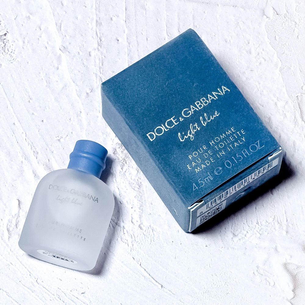 D&G 淺藍 男性淡香水 4.5ML 小香 Dolce&Gabbana Light Blue-細節圖3
