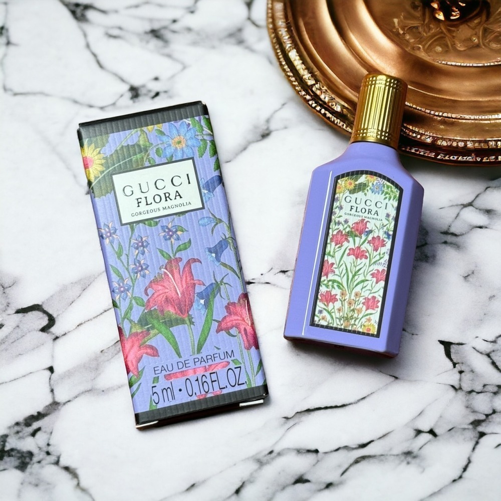 【超激敗】GUCCI 幻夢木蘭花 玉蘭花 女性淡香精 5ML 小香 Gorgeous Magnolia-細節圖3