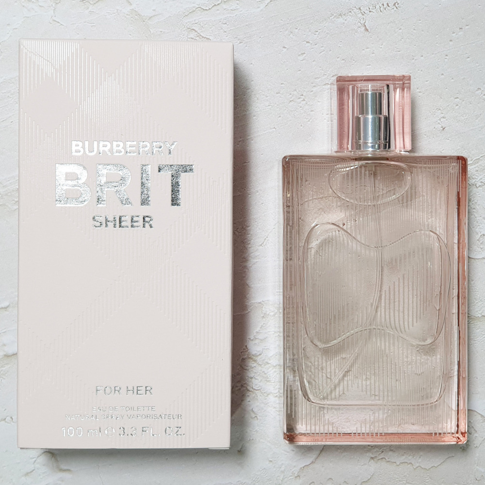 超激敗】 Burberry 粉紅風格女性淡香水30ML 50ML 100ML Brit Sheer