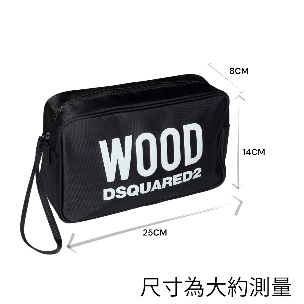 【超激敗】DSQUARED2 WOOD 天性 男性淡香水 禮盒 100ML+沐浴精 100ML+盥洗包-細節圖3