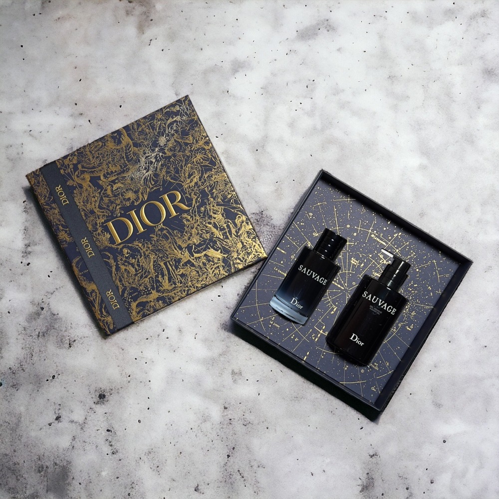 【超激敗】Dior 曠野之心 男性淡香水 禮盒 100ML+沐浴露 250ML 迪奧 CD Sauvage-細節圖2