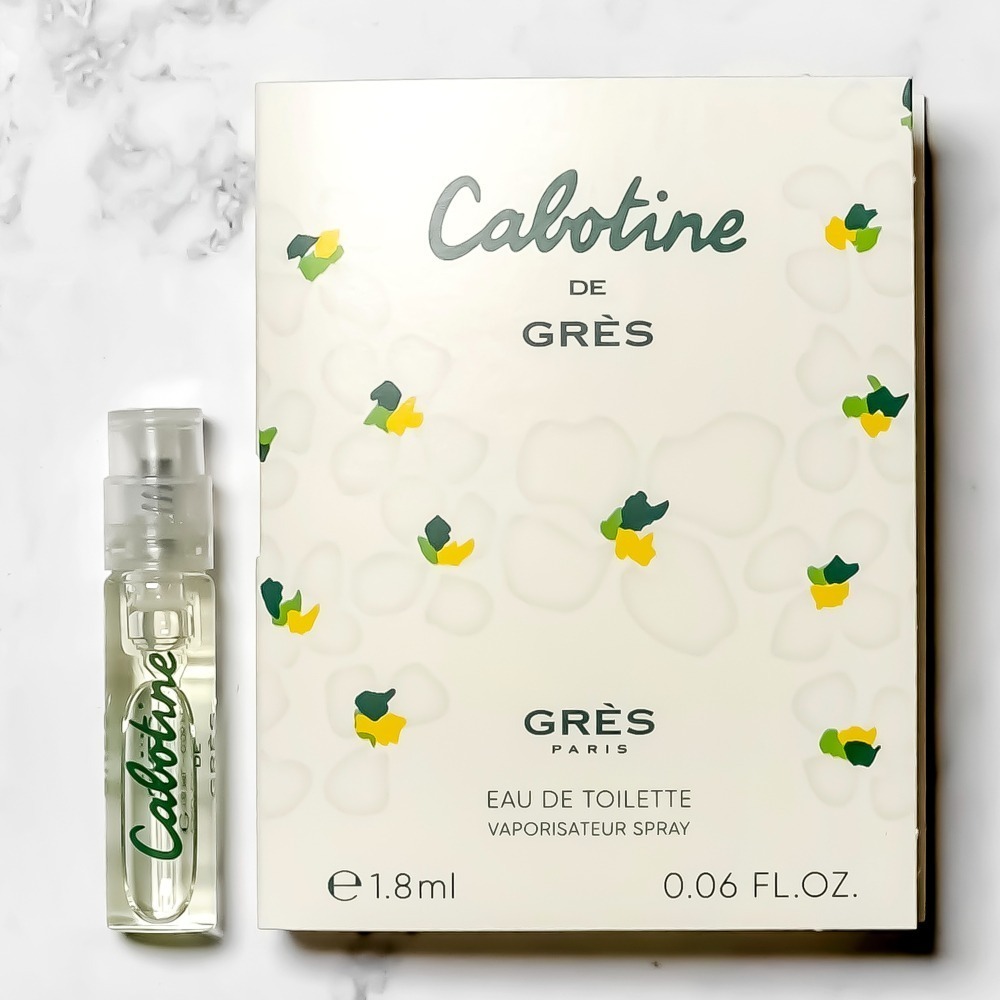 【超激敗】Gres Cabotine 清秀佳人 女性淡香水 1.8ml 噴式 針管 試管-細節圖3