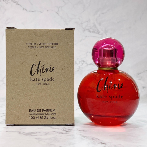 【超激敗】KATE SPADE 啵啵巴黎 女性淡香精 TESTER 100ml 有瓶蓋 CHERIE EDP