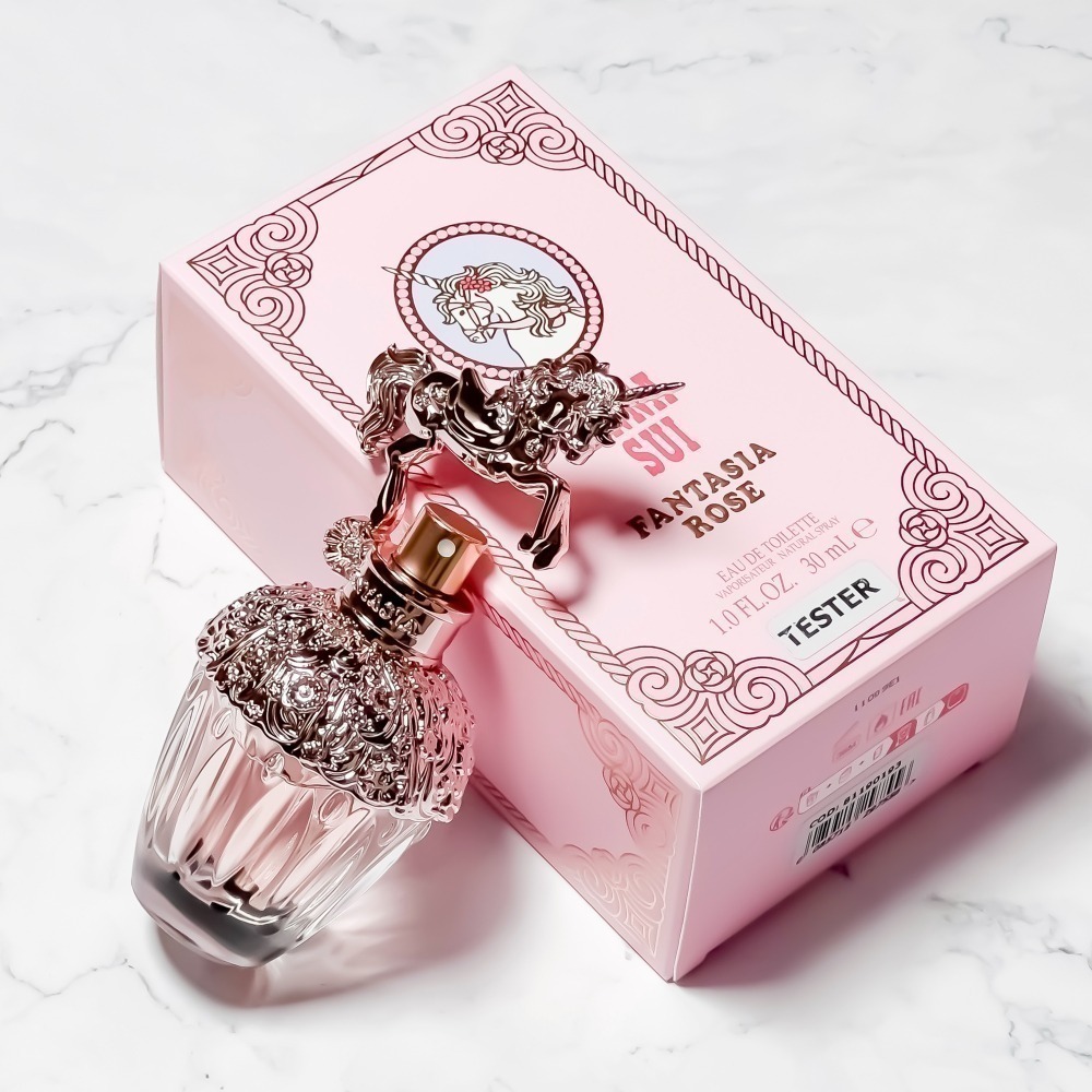 【超激敗】ANNA SUI 安娜蘇 玫瑰花舞獨角獸 淡香水 TESTER 30ML-細節圖2