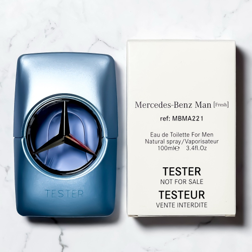 【超激敗】Mercedes Benz 賓士 天空藍調 男性淡香水 TESTER 100ML Man Fresh