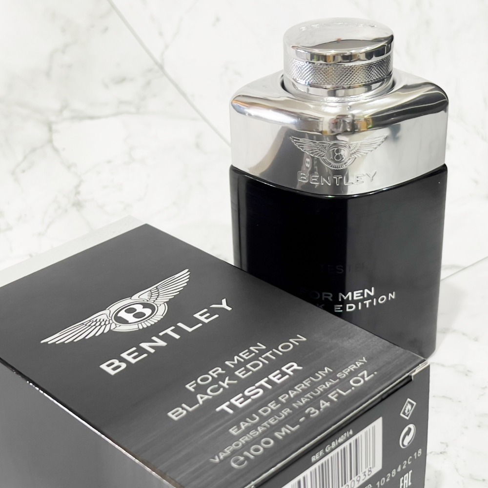 【超激敗】Bentley 賓利 無限誘惑 黑色賓利 男性淡香精 TESTER 100ML FOR MEN BLACK-細節圖2