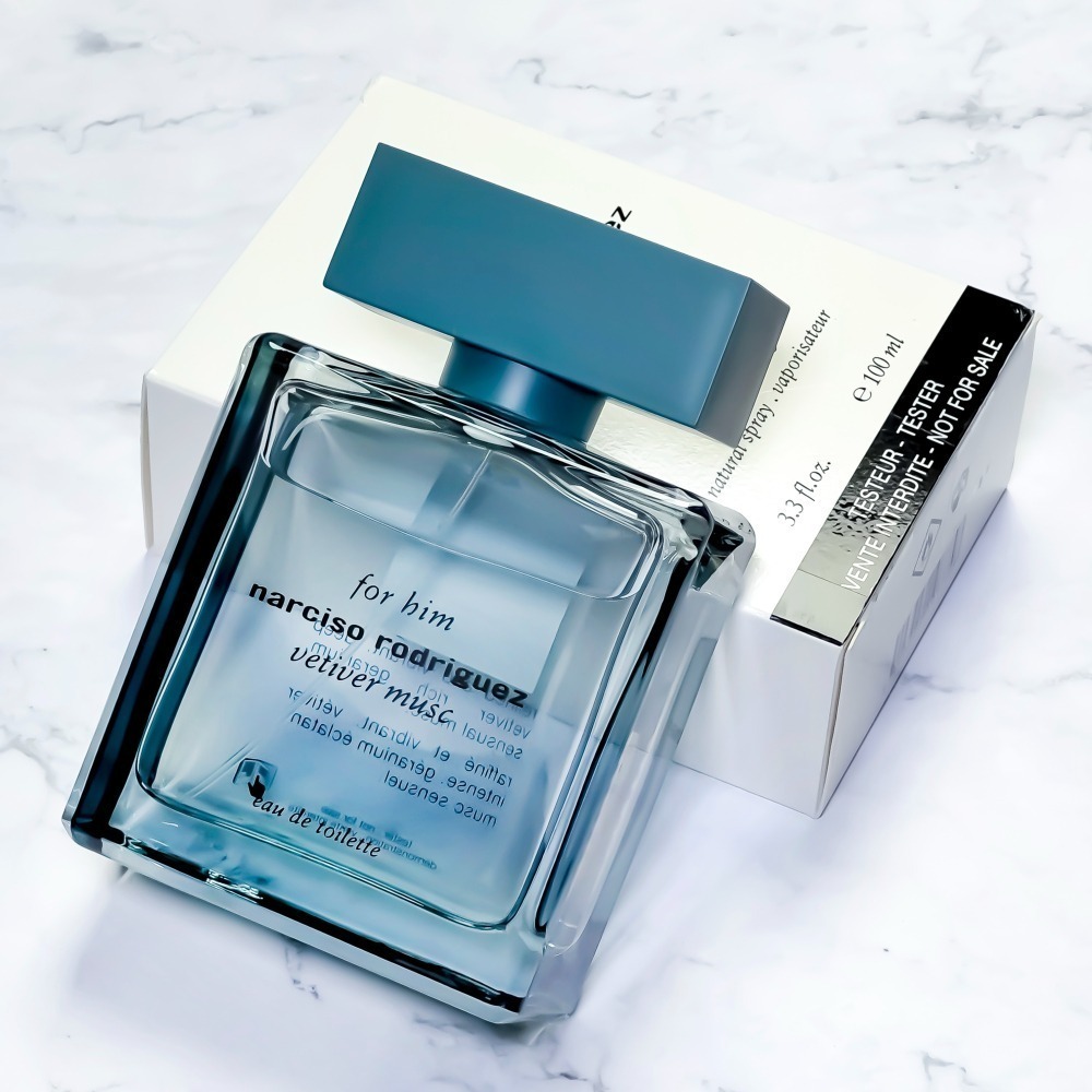 【超激敗】Narciso Rodriguez 紳青 男性淡香水 TESTER 100ML Vetiver Musc-細節圖2