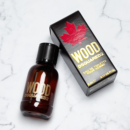 【超激敗】DSQUARED2 WOOD 天性 男性淡香水 5ML 小香