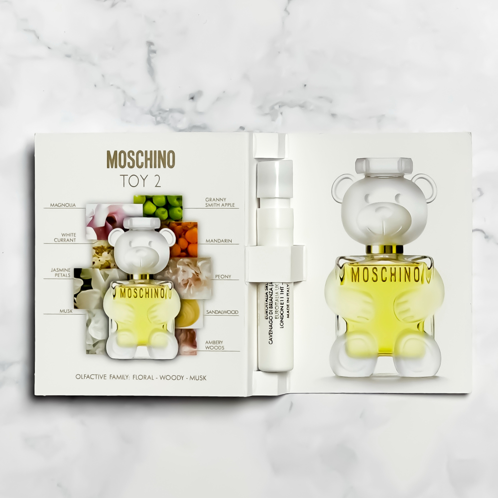 【超激敗】MOSCHINO TOY 2 熊芯未泯 2 女性淡香精 1ML 噴式 (原廠試管/針管)-細節圖2