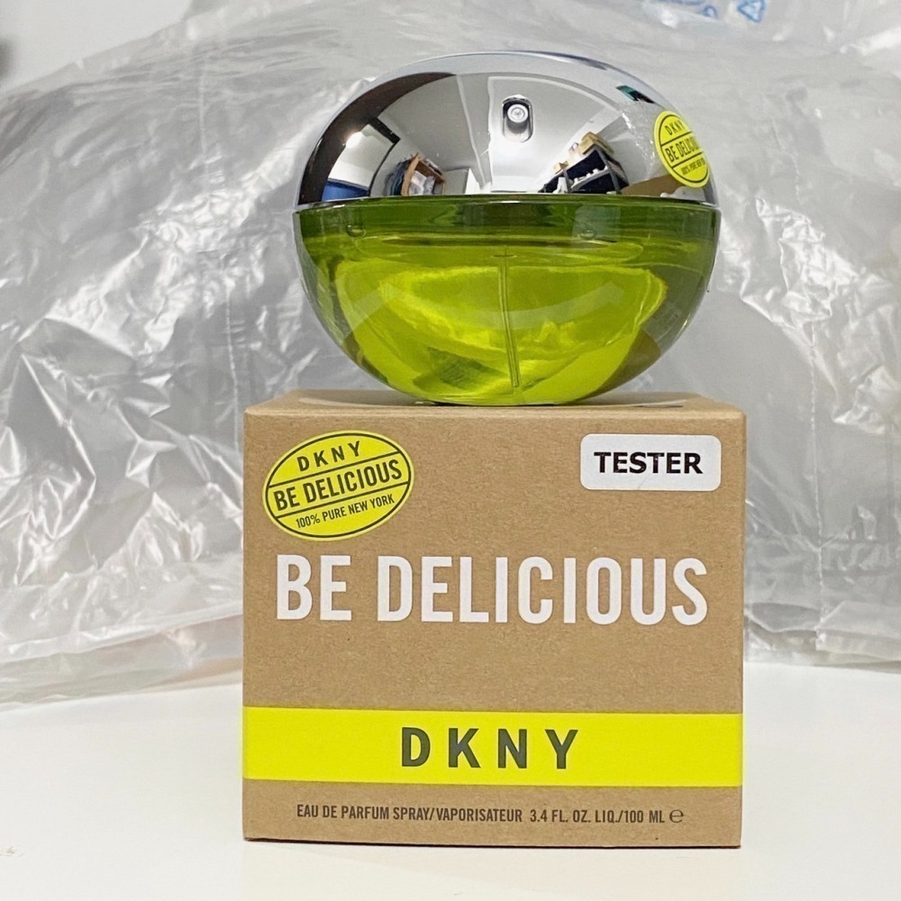 【超激敗】DKNY 青蘋果 粉戀蘋果 女性淡香精 TESTER 100ml Be Delicious-細節圖2