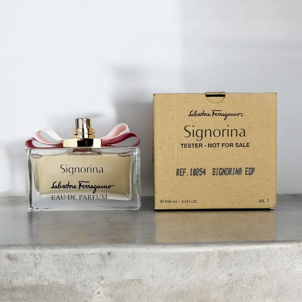 【超激敗】Salvatore Ferragamo  芭蕾女伶 女性淡香精 TESTER 100ML Signorina-細節圖4
